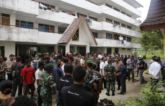 Rusunawa Uncen di Perumnas, Waena, Kota Jayapura. (Foto : papua.go.id)