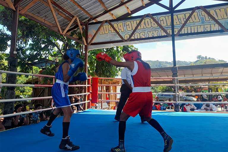 Atlet Tinju PON Papua