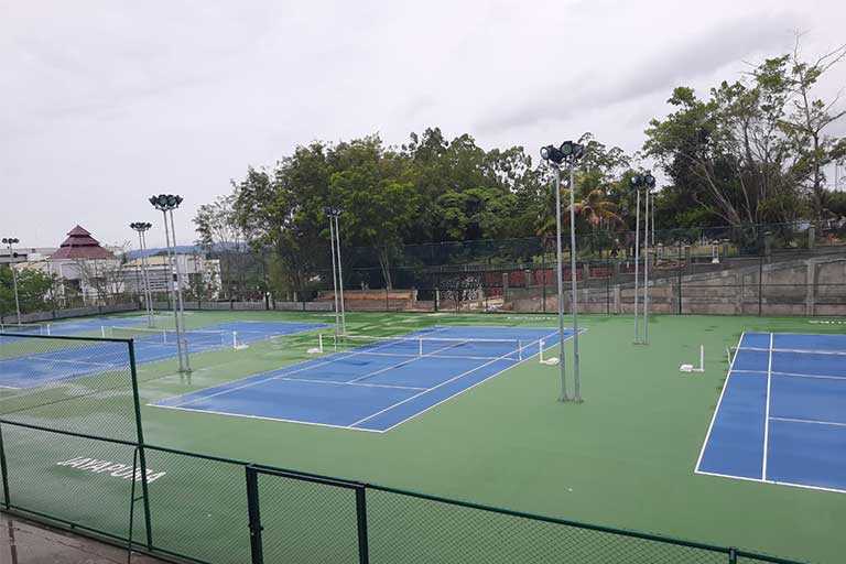 Venue Lapangan Tenis PON Papua