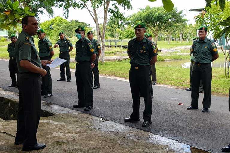 26 Prajurit Korem 174 Naik Pangkat