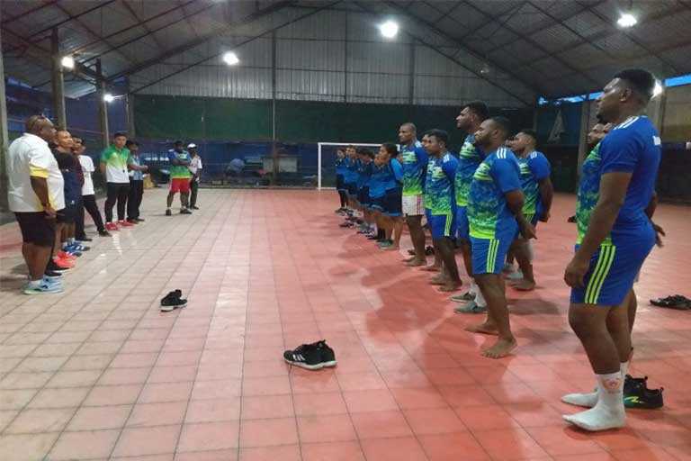 Atlet Bola Tangan PON Papua