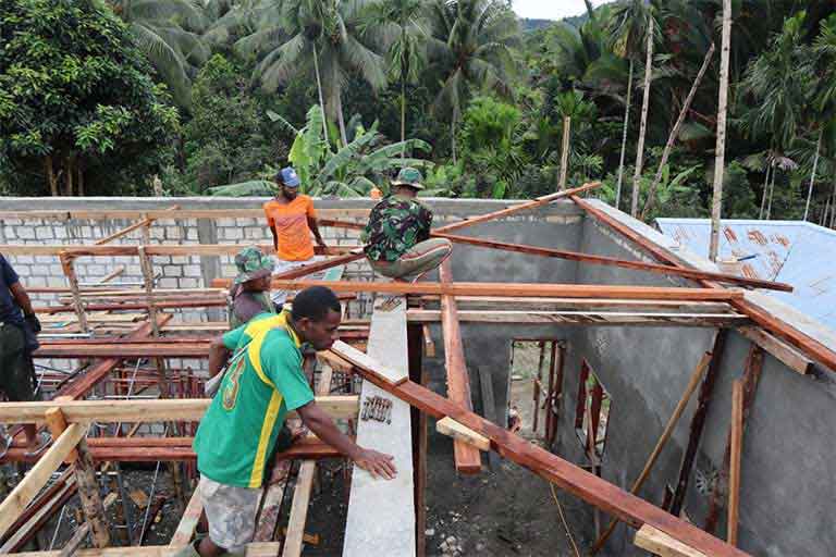 TMMD ke-107 Kodim 1701/Jayapura