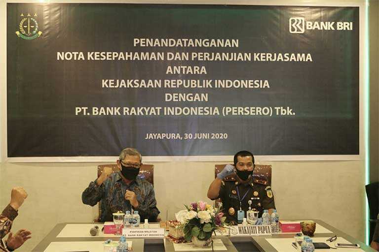 BRI Jayapura dan Kejaksaan Tinggi Papua