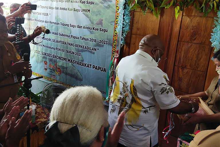 Rumah Produksi Olahan Tepung Sagu