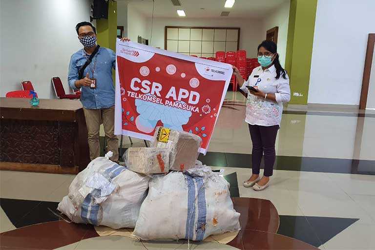 Dinkes Kota Jayapura Dapat Bantuan APD