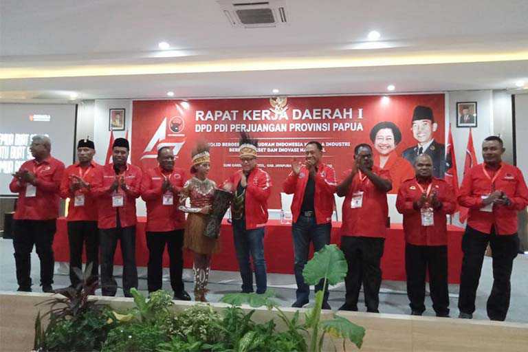 DPD PDIP Papua Gelar Rakerda Jelang Pilkada Serentak