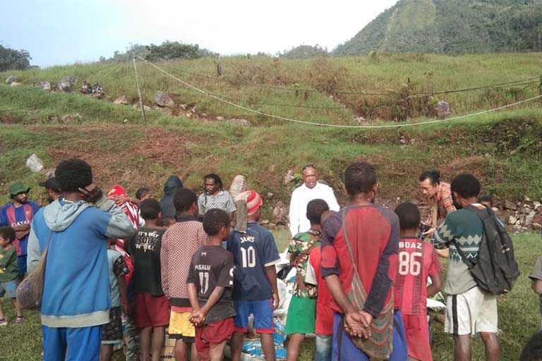 Longsor di Distrik Nipsan Yahukimo