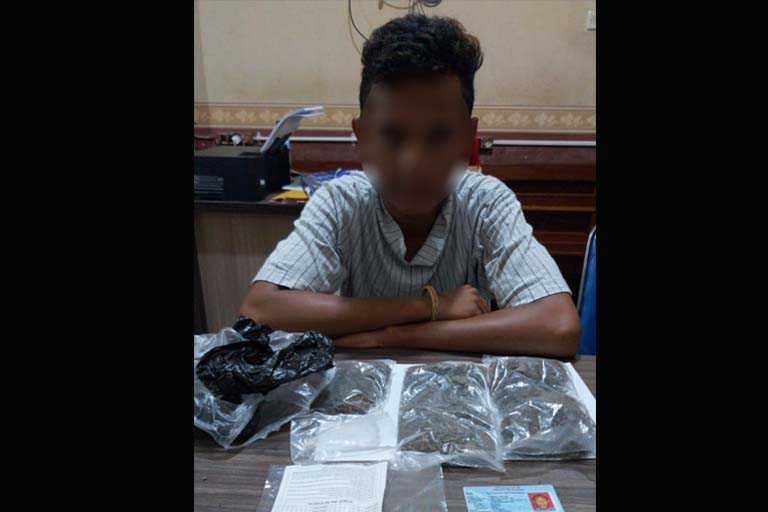 pelajar SMA nabire selundup ganja