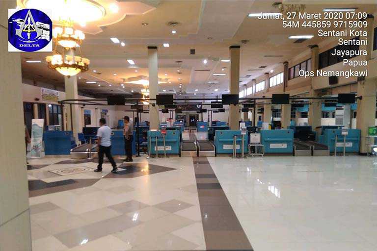 Bandara Sentani Tetap Beroperasi