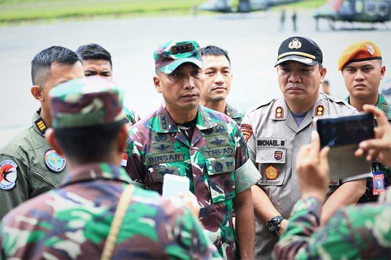 TNI Kuasai Markas KSB Di Oksibil