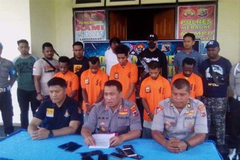 Polres Merauke Ungkap Sindikat Curanmor