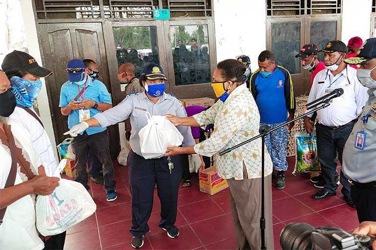 Dishub Kabupaten Jayapura Lakukan Rapid Test