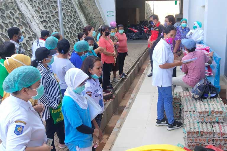 Bahan Pangan Tenaga Medis RSUD Jayapura