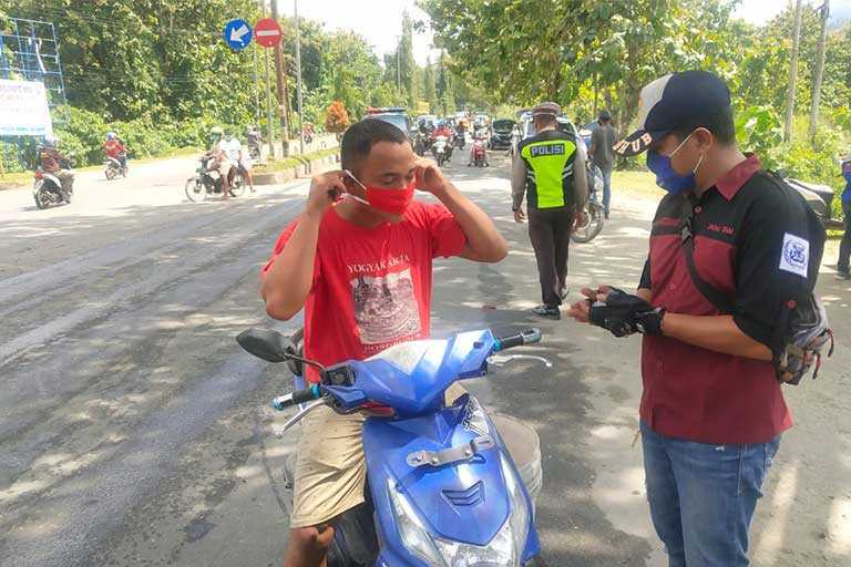 Kabupaten Jayapura Wajib Masker