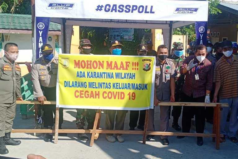 Portal Kompleks SMAN 4 Dibuka