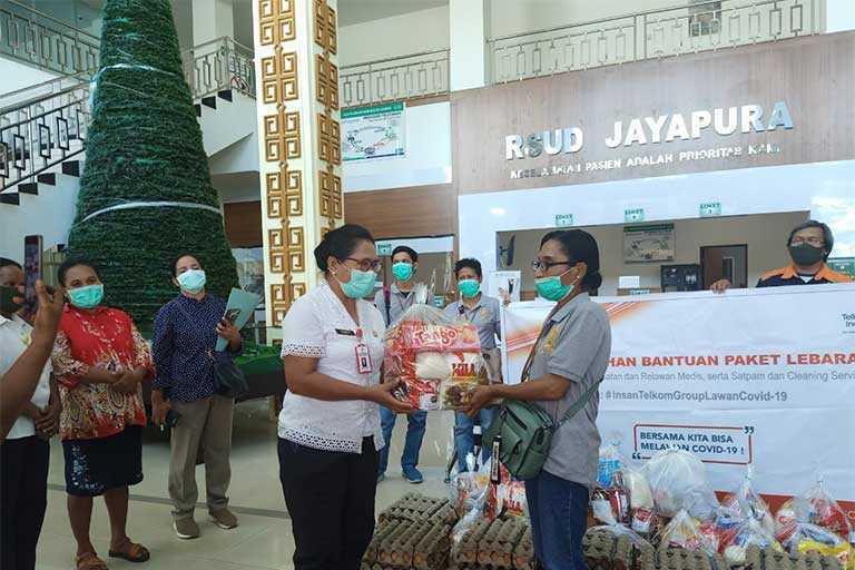 Rumah Sakit di Jayapura Dapat Bantuan dari Telkom