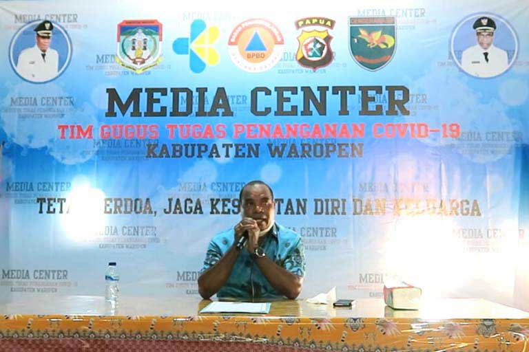 Hasil LABKESDA Provinsi Papua Terhadap Kasus Positif dan OTG di Waropen Negatif