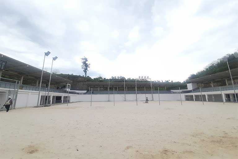 Venue Bola Voli PON papua